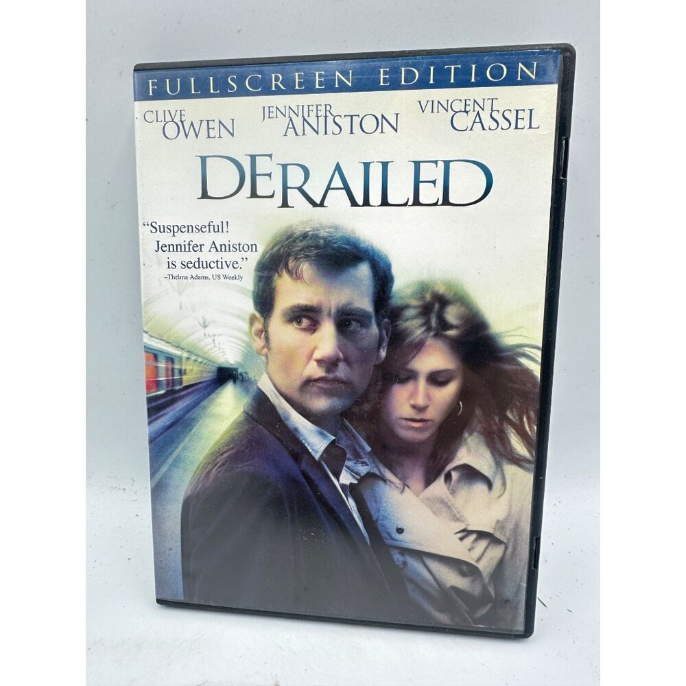 Derailed DVD Clive Owen Jennifer Aniston Vincent Cassel Fullscreen Miramax 2005